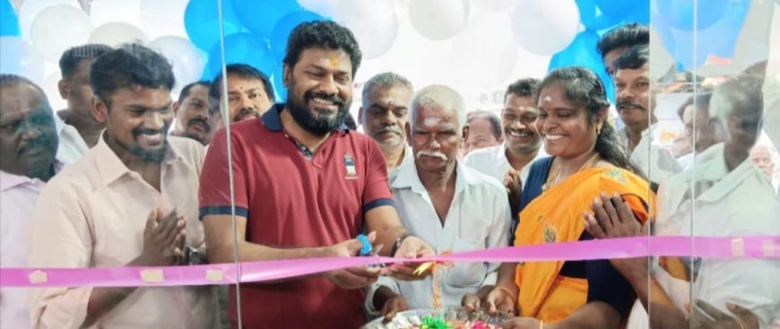 மண்ணச்சநல்லூரில் பாலா மொபைல் & டிராவல்ஸ் ஷோரூம் திறப்பு விழா...