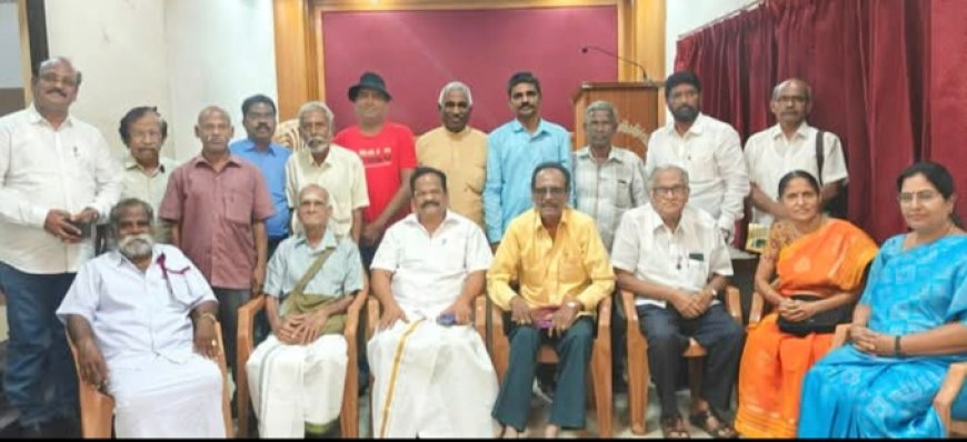 திருச்சி மாவட்ட எழுத்தாளர் சங்கம் புதிய நிர்வாகிகள் தேர்வு