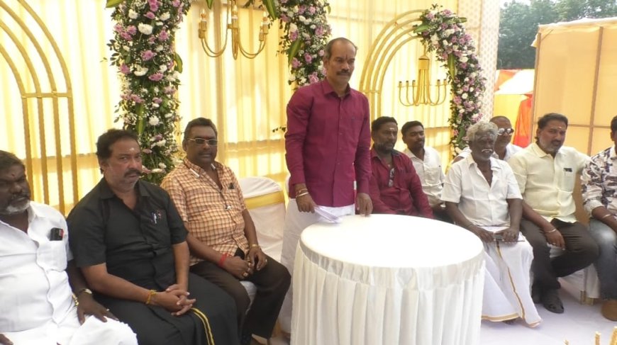 தனி நல வாரியம் அமைக்க வேண்டும் - தமிழக அரசுக்கு தமிழ்நாடு திருமண அலங்கரிப்பாளர்கள் சங்கம் கோரிக்கை: