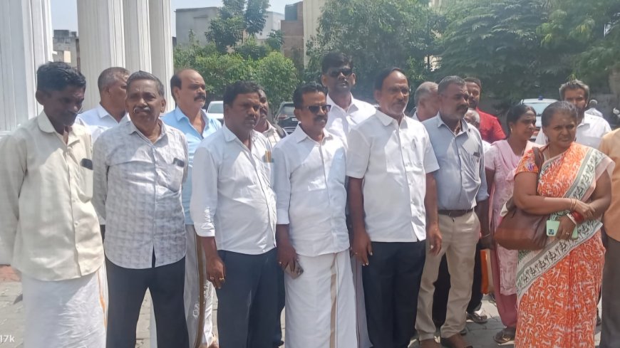 நியோமேக்ஸ் நிறுவனத்தில் முதலீடு செய்து பாதிக்கப்பட்டவர்கள் மதுரை மாவட்ட ஆட்சித் தலைவரை சந்தித்து கோரிக்கை மனு...