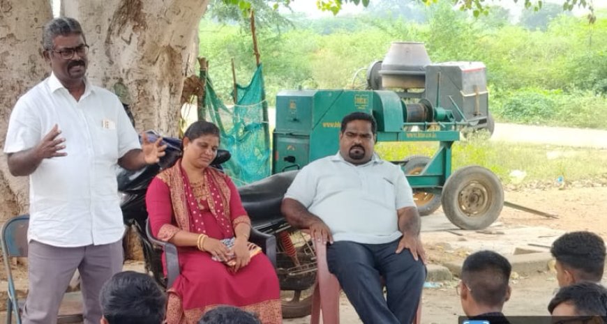 செப்பர்டு விரிவாக்கத்துறை சார்பாக பொங்கல் விழா...