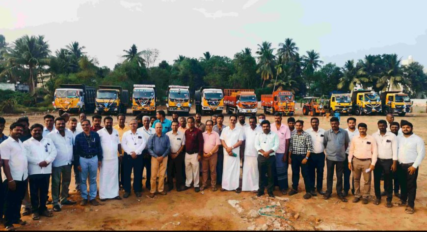 சுந்தரம் பைனான்ஸ் நடத்திய டிராக்டர்களுக்கான அழகு போட்டி...