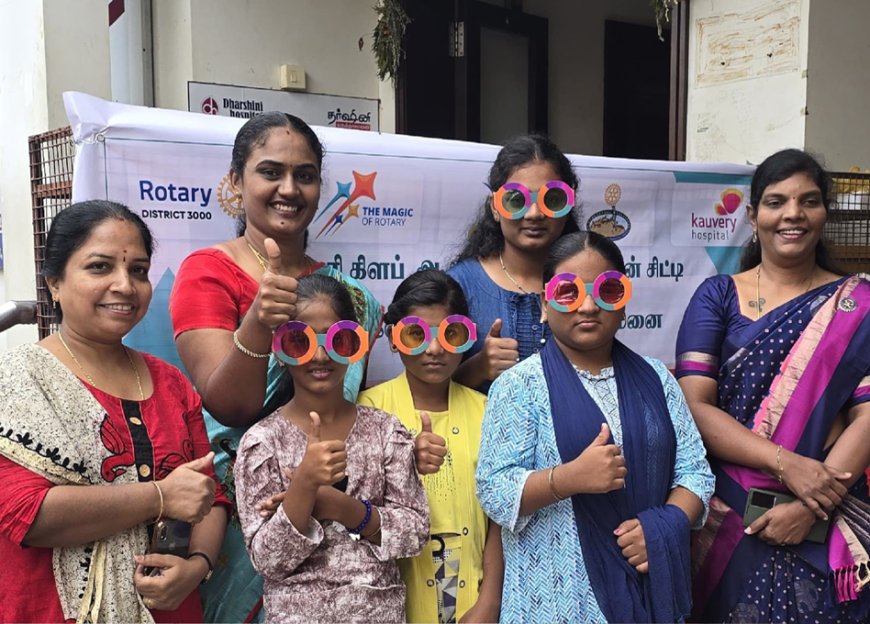 ரோட்டரி குயின் சிட்டி சங்கம் மற்றும் திருநெல்வேலி காவேரி மருத்துவமனை இணைந்து நடத்திய இலவச மருத்துவ முகாம்...