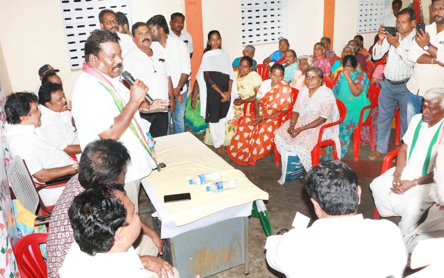 காங்கிரஸ் கிராம கமிட்டி மறுசீரமைப்பு மேலாண்மை கூட்டம்...
