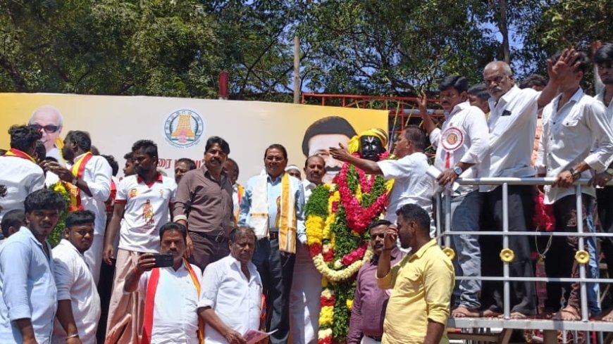 மாமன்னர் திருமலை நாயக்கரின் 442 வது  பிறந்தநாள் கொண்டாட்டம்..!!