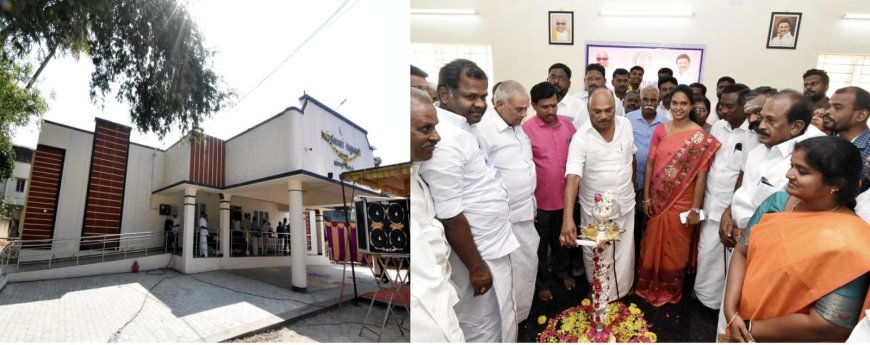 சார் பதிவாளர் அலுவலக புதிய கட்டிடத்தினை முதலமைச்சர்  காணொளிகாட்சி வாயிலாக  திறந்து வைத்தார்...