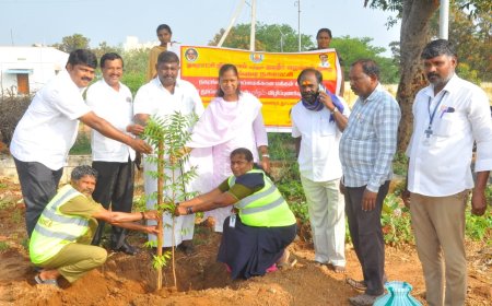 புளியங்குடியில் தூய்மை–விழிப்புணர்வு இயக்கம்: நகரமெங்கும் தீவிர சுத்தப்பணிகள்