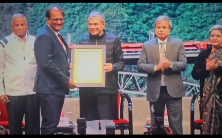 மதுரை கோட்ட வர்த்தக மேலாளருக்கு ‘ரயில் சேவா புரஸ்கார்’ விருது