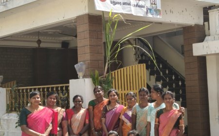 உசிலம்பட்டியில் சமூக நல்லிணக்கத்துடன் சகி ஒன் ஸ்டாப் சென்டரில் பாரம்பரிய முறையில் கொண்டாடப்பட்ட தைப்பொங்கல் விழா