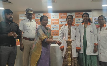 சாலை பாதுகாப்பு வார விழா: ஓட்டுநர்களுக்கு கண் ஆரோக்கியம் குறித்த விழிப்புணர்வு – வாசன் கண் மருத்துவமனை முன்னெடுப்பு