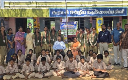 தேசிய பெண் குழந்தை தினம் – விவசாய விழிப்புணர்வு சிறப்பு நிகழ்ச்சி வேடசந்தூர் | திண்டுக்கல் மாவட்டம்
