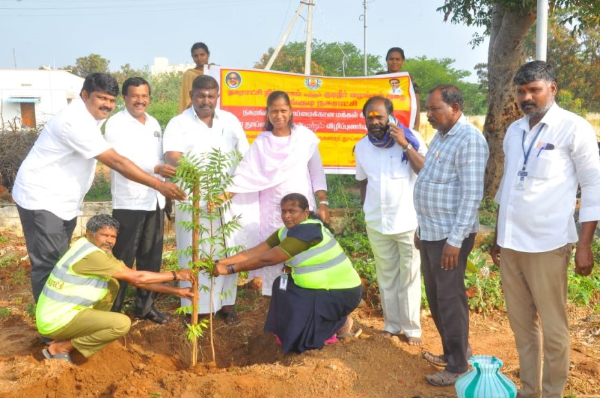 புளியங்குடியில் தூய்மை–விழிப்புணர்வு இயக்கம்: நகரமெங்கும் தீவிர சுத்தப்பணிகள்