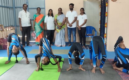 திருச்சி ஸ்ரீ நற்பவி யோகாலயாவில் மகளிர் தின விழா ..