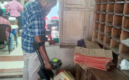 லால்குடி தபால் நிலையத்திற்கு வெடிகுண்டு மிரட்டல்  ...