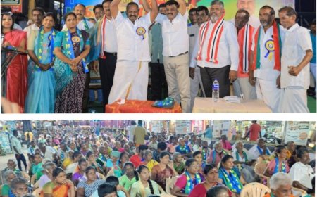 வெற்றித் தமிழர் முன்னேற்ற கழக பொதுக்கூட்டத்தில் நிறுவனத் தலைவர் ஜி.இராதாகிருஷ்ணன் எழுச்சி உரை....
