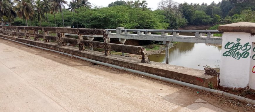 தஞ்சை பூதலூர் தாலுகாவில் தொடரும் அலட்சியம்: சாய்ந்த மின்கம்பங்கள் மற்றும் வலுவிழந்த பாலங்களால் உயிர் பலி அபாயம் – பொதுமக்கள் கடும் கண்டனம்!