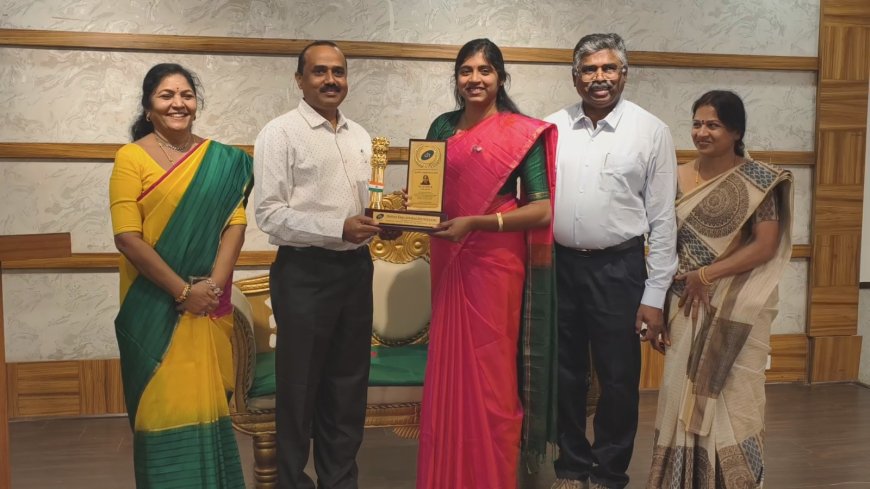 அகில இந்திய அளவில் 18வது இடமும் தமிழ்நாட்டில் 3 வது இடமும் பிடித்து  UPSC சிவில் சர்வீஸ் தேர்வில் சாதனை புரிந்த கோவை மாணவி