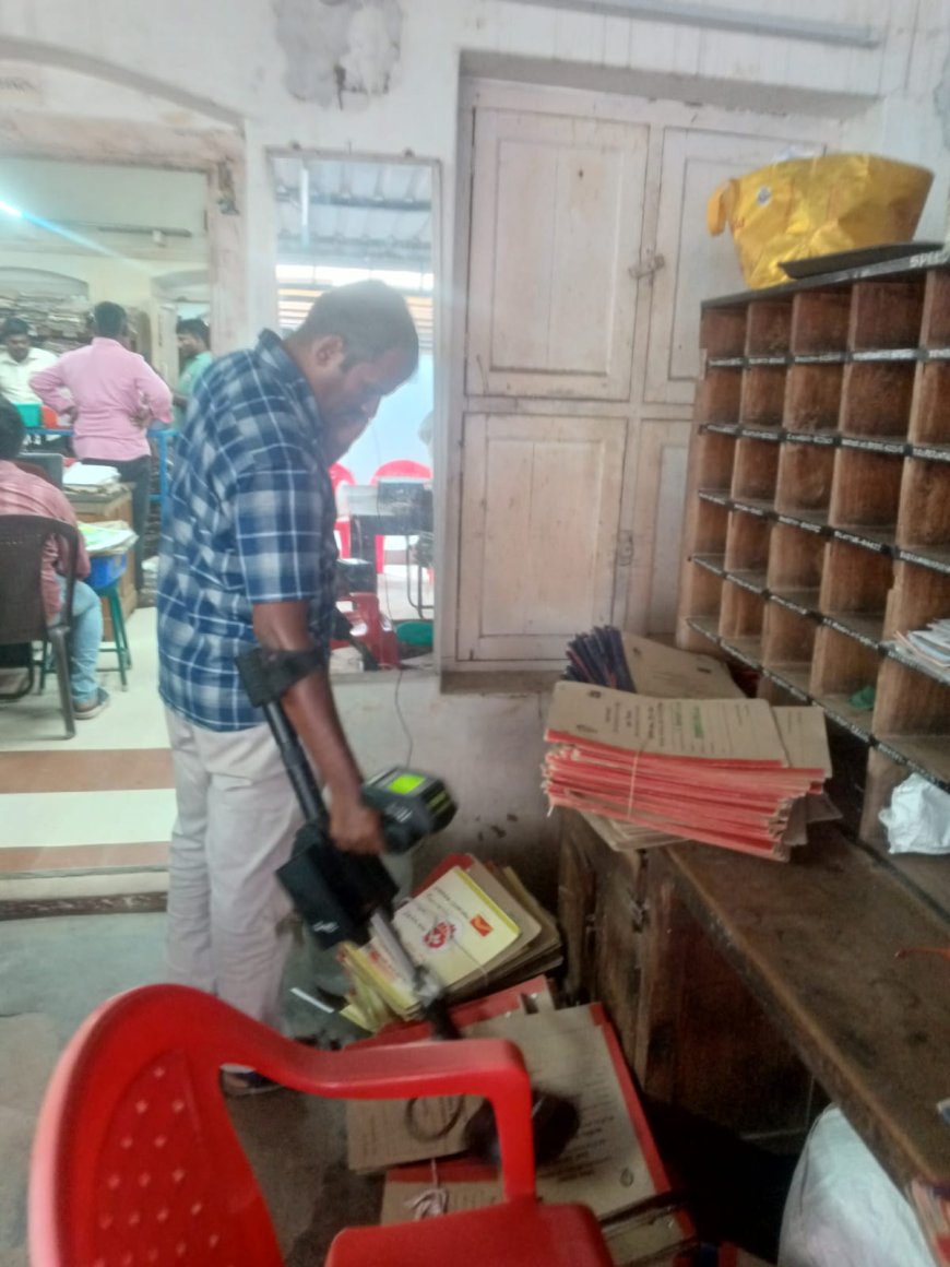 லால்குடி தபால் நிலையத்திற்கு வெடிகுண்டு மிரட்டல்  ...