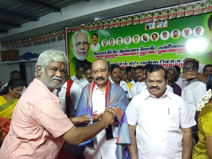 ஸ்ரீரங்கம் அஇஅதிமுக வேட்பாளருக்கு தமிழ் மாநில யாதவ மகாசபை ஆதரவு...