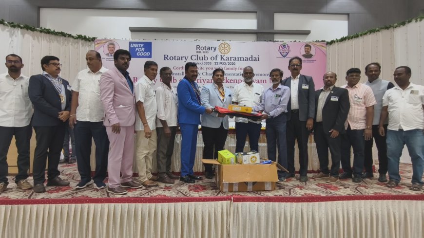 ரோட்டரி கிளப் ஆப் பெரியநாயக்கன்பாளையம் நார்த் எனும் புதிய கிளப் தொடக்க விழா நிர்வாகிகள் மற்றும் உறுப்பினர்கள் பதவியேற்பு...