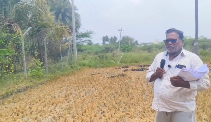 ஏரி கால்வாய் ஆக்கிரமிப்பு   விவசாயம் கடும் பாதிப்பு....விவசாயிகள் கண்ணீர் மல்க கோரிக்கை!