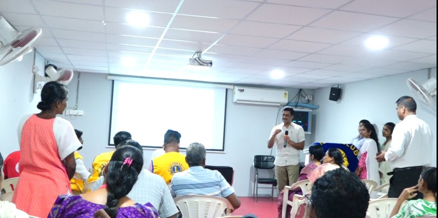 திருச்சியில் குடல் புற்றுநோய் விழிப்புணர்வு மற்றும் இலவச ஸ்டோமா கிட் வழங்கும் நிகழ்ச்சி....