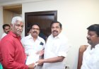 யாதவர்களுக்கு 6 தொகுதிகள்! எடப்பாடி கே.பழனிசாமிக்கு எம்.திருவேங்கடம் யாதவ் நேரில் நன்றி...