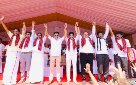 சென்னைக்கு சவால் விடும் வகையில் வளர்ந்துள்ளது: வேட்பாளர் அறிமுகக் கூட்டத்தில் முதல்வர் மு.க. ஸ்டாலின் பெருமிதம்!