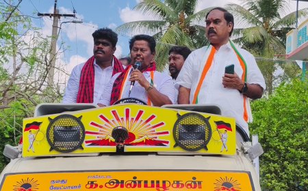 கும்பகோணத்தில் தொடர்ந்து நான்காவது முறையாக சட்டமன்ற தேர்தலில் போட்டியிடும் திமுக வேட்பாளர்...