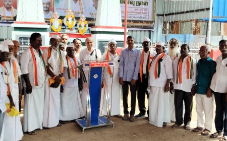 திருச்சியில் உப்பு சத்தியாகிரக இயக்கத்தின் 96-ஆம் ஆண்டு விழா நினைவு யாத்திரை தொடக்கம்!