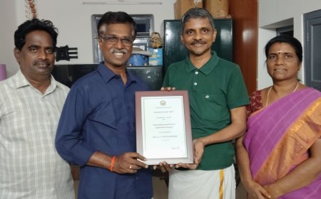 ஆளுநர் விருதாளருக்கு பாராட்டு!