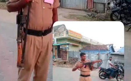 ஊர்க்காவல் படை வீரர்  மீது ஒழுங்கு நடவடிக்கை  மாவட்ட எஸ்.பி. பிரதீப் உத்தரவு...