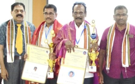 தென் மண்டலத் தொடர் கல்வி வாரியம் சார்பில் எழுத்தாளர் மற்றும் மருத்துவர்க்கு விருது!
