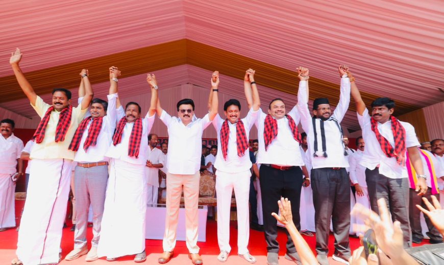 சென்னைக்கு சவால் விடும் வகையில் வளர்ந்துள்ளது: வேட்பாளர் அறிமுகக் கூட்டத்தில் முதல்வர் மு.க. ஸ்டாலின் பெருமிதம்!