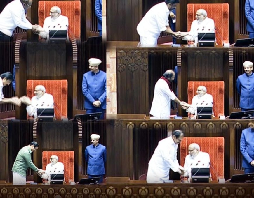 தமிழகத்திலிருந்து மாநிலங்களவைக்கு 6 புதிய எம்பிக்கள், டெல்லியில் கோலாகலமாகப் பதவியேற்பு!
