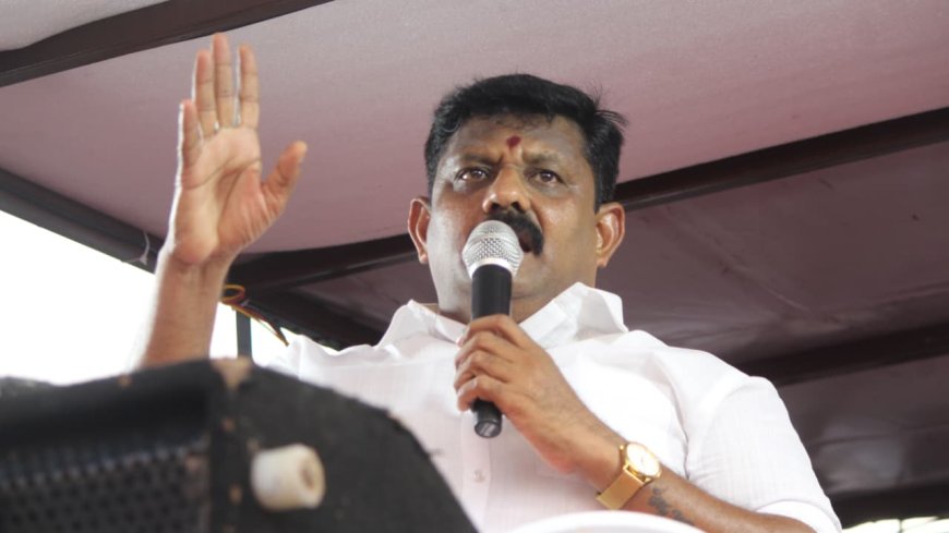 தஞ்சை தொகுதி சுயேச்சை வேட்பாளர் முரளிதரன்   தீவிர வாக்கு சேகரிப்பு...