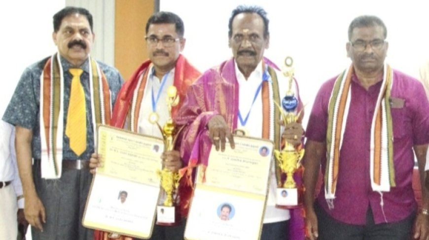 தென் மண்டலத் தொடர் கல்வி வாரியம் சார்பில் எழுத்தாளர் மற்றும் மருத்துவர்க்கு விருது!
