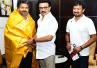தமிழக முதலமைச்சர் விஜய் அரசியல் கட்சித் தலைவர்களுடன் நேரில் சந்திப்பு!