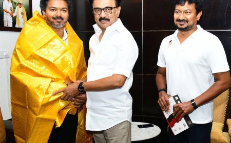 தமிழக முதலமைச்சர் விஜய் அரசியல் கட்சித் தலைவர்களுடன் நேரில் சந்திப்பு!
