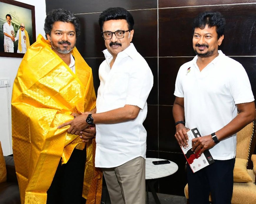 தமிழக முதலமைச்சர் விஜய் அரசியல் கட்சித் தலைவர்களுடன் நேரில் சந்திப்பு!